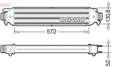 Charge Air Cooler DENSO DIT09103