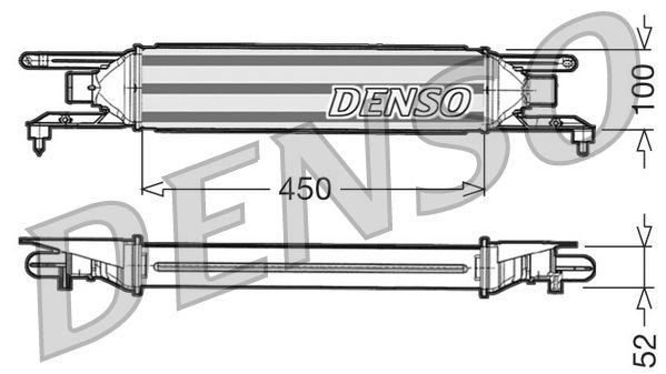 DENSO DIT09106 Charge Air Cooler