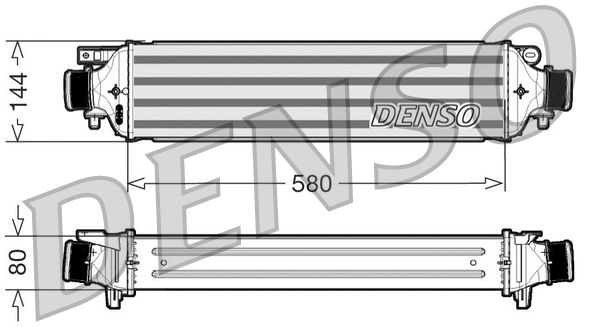 DENSO DIT09108 Charge Air Cooler