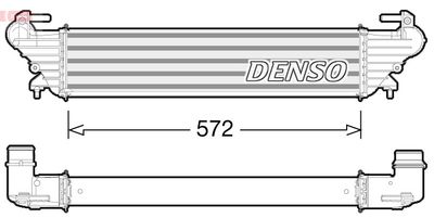Charge Air Cooler DENSO DIT09114