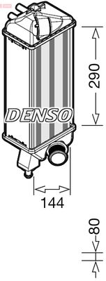 Charge Air Cooler DENSO DIT09116