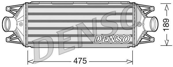 DENSO DIT12002 Charge Air Cooler