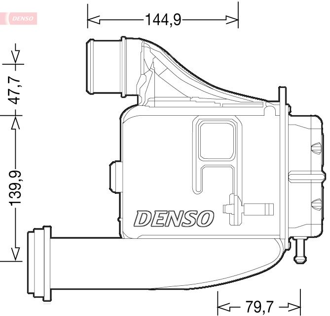 DENSO DIT12006 Charge Air Cooler