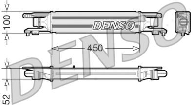 Charge Air Cooler DENSO DIT20001