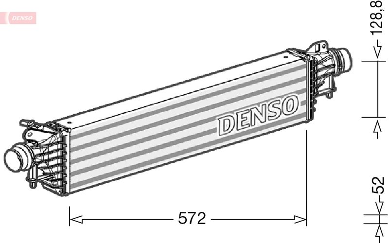 DENSO DIT20004 Charge Air Cooler
