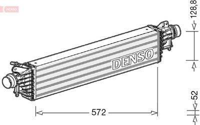 Charge Air Cooler DENSO DIT20004