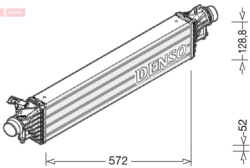 DENSO DIT20005 Charge Air Cooler