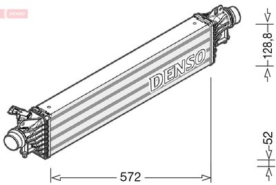 Charge Air Cooler DENSO DIT20005