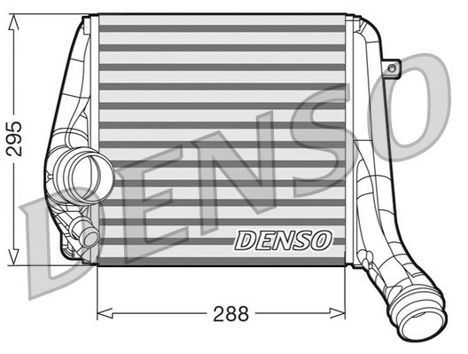 DENSO DIT28017 Charge Air Cooler