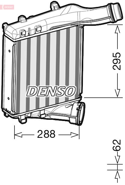 DENSO DIT28019 Charge Air Cooler