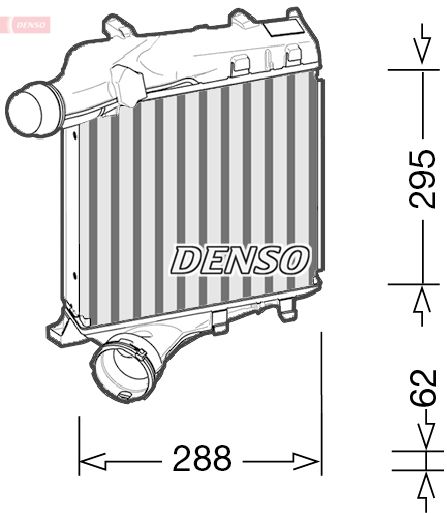 DENSO DIT28021 Charge Air Cooler