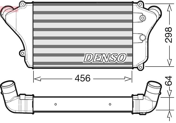 DENSO DIT45005 Charge Air Cooler