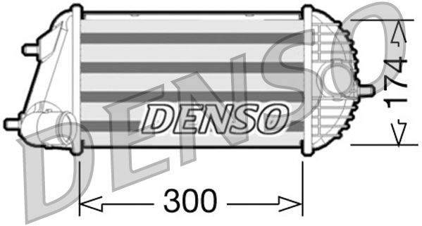 DENSO DIT47001 Charge Air Cooler