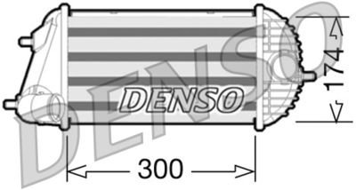 Charge Air Cooler DENSO DIT47001