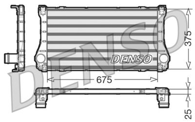Charge Air Cooler DENSO DIT50002