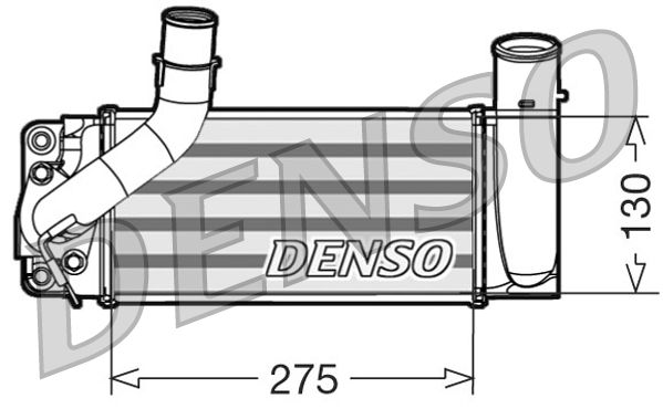 DENSO DIT50007 Charge Air Cooler