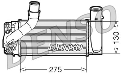 Charge Air Cooler DENSO DIT50007