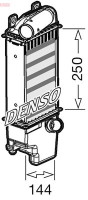 Charge Air Cooler DENSO DIT50013