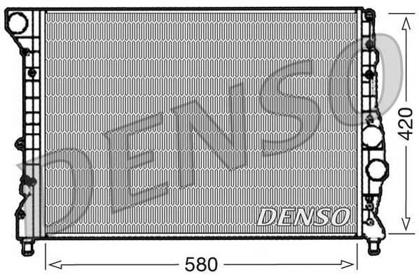 DENSO DRM01001 Radiator, engine cooling