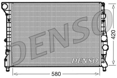 Radiator, engine cooling DENSO DRM01001