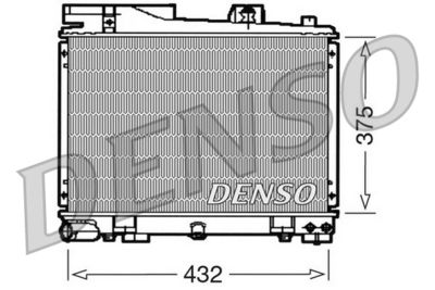 Radiator, engine cooling DENSO DRM05034