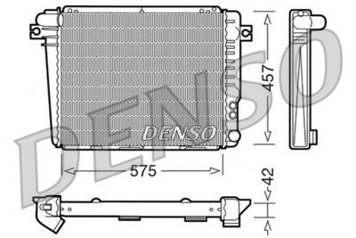 Radiator, engine cooling DENSO DRM05050