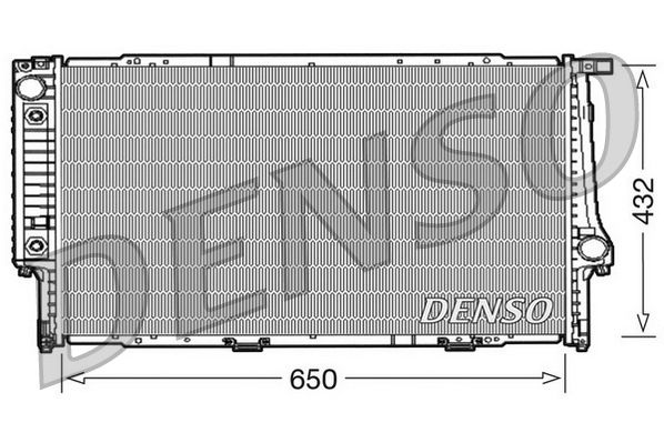 DENSO DRM05062 Radiator, engine cooling
