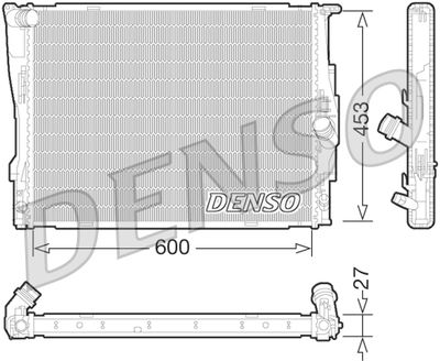 Radiator, engine cooling DENSO DRM05073