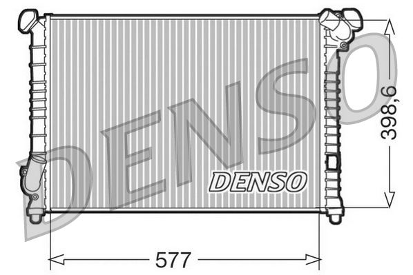 DENSO DRM05102 Radiator, engine cooling