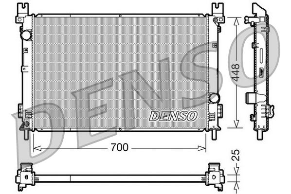 DENSO DRM06001 Radiator, engine cooling
