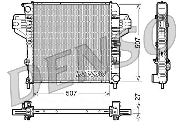 DENSO DRM06030 Radiator, engine cooling