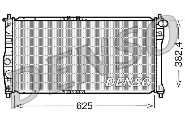 DENSO DRM08002 Radiator, engine cooling