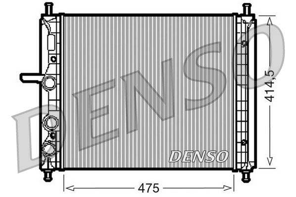 DENSO DRM09034 Radiator, engine cooling