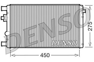 Radiator, engine cooling DENSO DRM09042