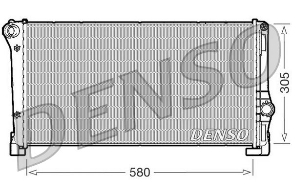 DENSO DRM09104 Radiator, engine cooling
