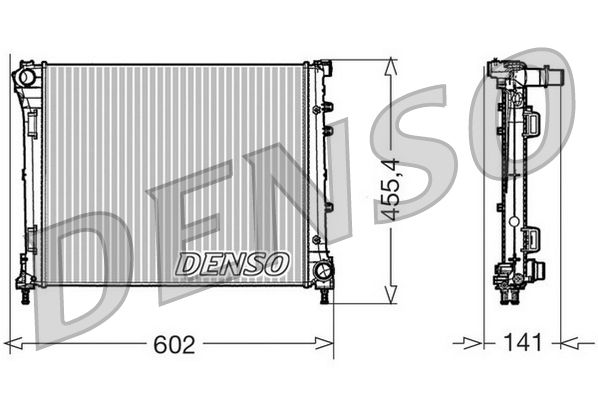DENSO DRM09160 Radiator, engine cooling