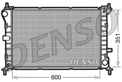 Radiator, engine cooling DENSO DRM10051
