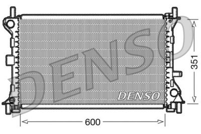 Radiator, engine cooling DENSO DRM10052