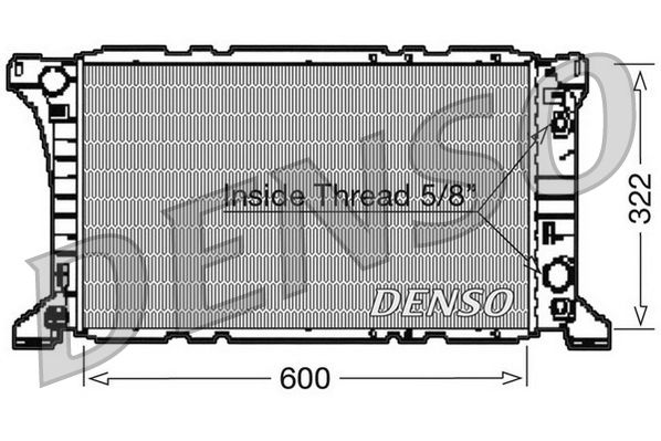 DENSO DRM10096 Radiator, engine cooling