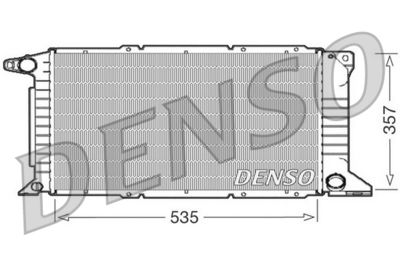 Radiator, engine cooling DENSO DRM10101