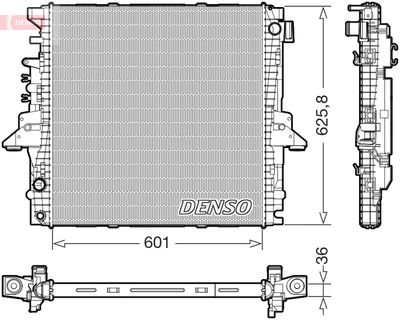 Radiator, engine cooling DENSO DRM14004