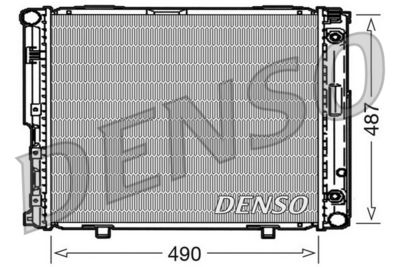 Radiator, engine cooling DENSO DRM17004