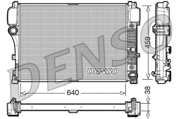 DENSO DRM17008 Radiator, engine cooling