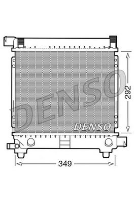 DENSO DRM17027 Radiator, engine cooling