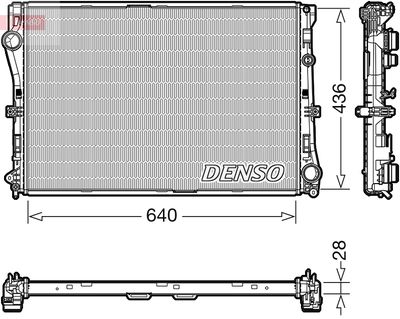 Radiator, engine cooling DENSO DRM17103