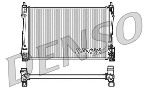 DENSO DRM20090 Radiator, engine cooling