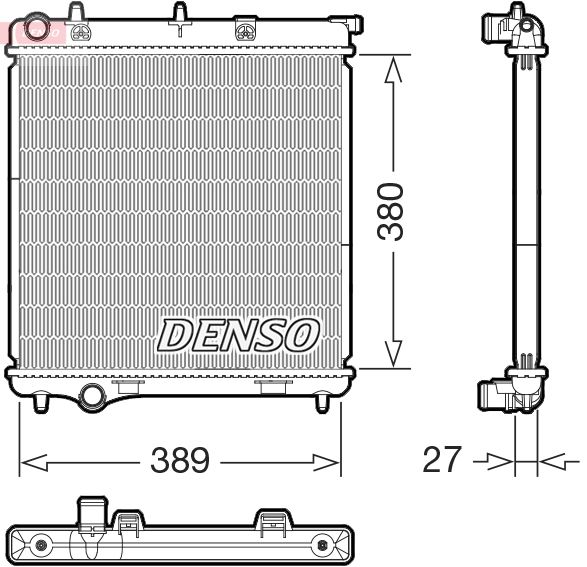 DENSO DRM21108 Radiator, engine cooling