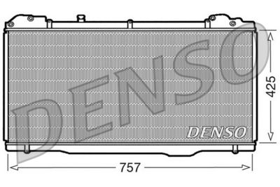 Radiator, engine cooling DENSO DRM23023