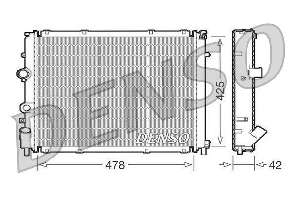 DENSO DRM23031 Radiator, engine cooling