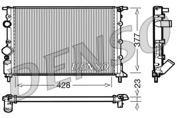 DENSO DRM23032 Radiator, engine cooling